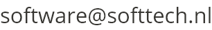 email softtech softwareontwikkeling support
