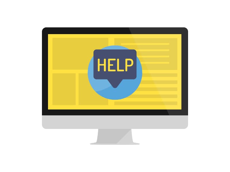 website hulp met content